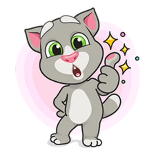 👍 Стикер «Talking Tom» для Telegram