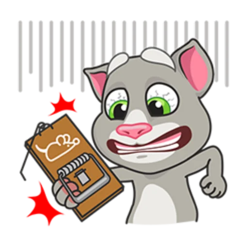 🐭 Стикер «Talking Tom» для Telegram