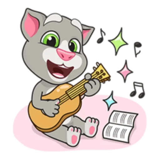 🎸 Стикер «Talking Tom» для Telegram