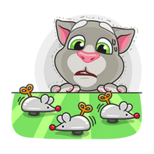 🐁 Стикер «Talking Tom» для Telegram