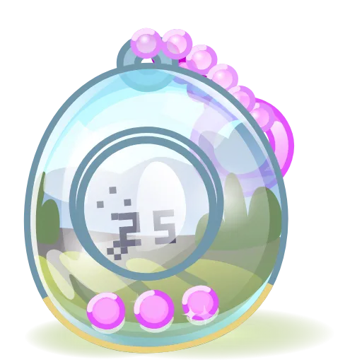 🥚 Эмодзи «Tama Gadget» для Telegram