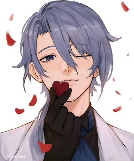 😘 Стикер «Kamisato Ayato» для Telegram