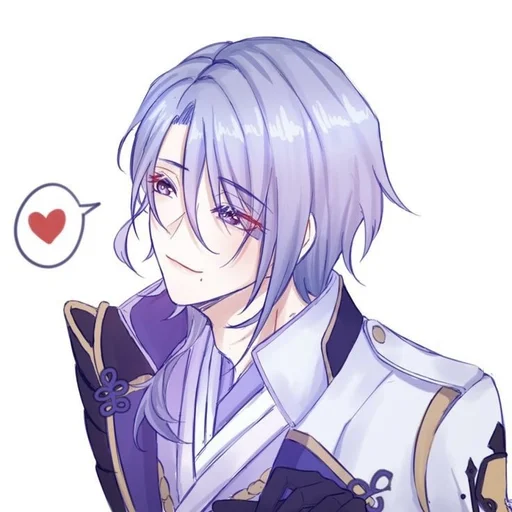 😘 Стикер «Kamisato Ayato» для Telegram
