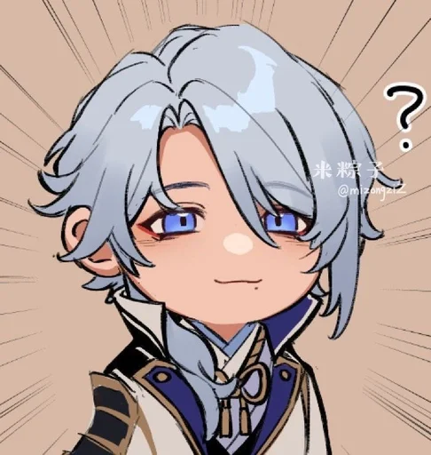 ❓ Стикер «Kamisato Ayato» для Telegram