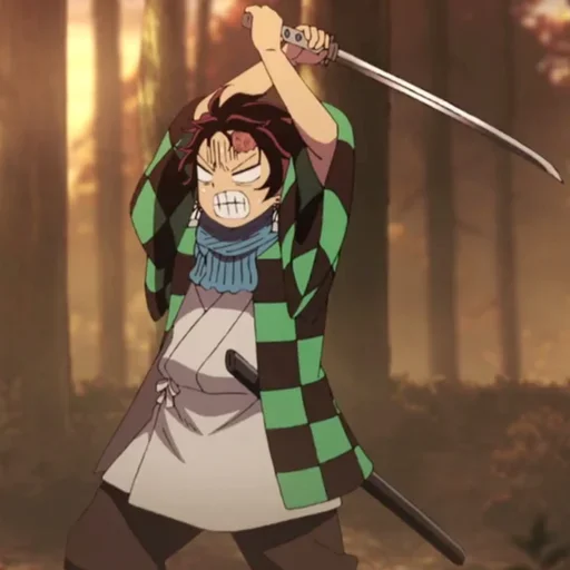 🥢 Стикер «Tanjiro Kamado» для Telegram