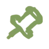 🌱 Эмодзи «Зелёные буквы и иконки, русские и английские» для Telegram