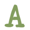 🌱 Эмодзи «Зелёные буквы и иконки, русские и английские» для Telegram