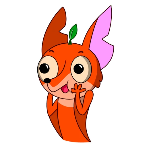 😨 Стикер «Tangerine» для Telegram