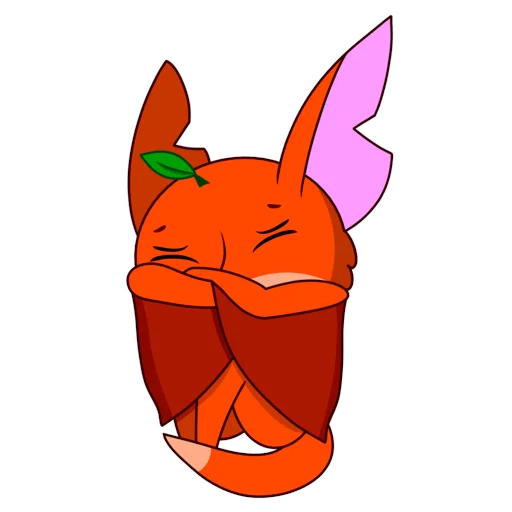 😥 Стикер «Tangerine» для Telegram