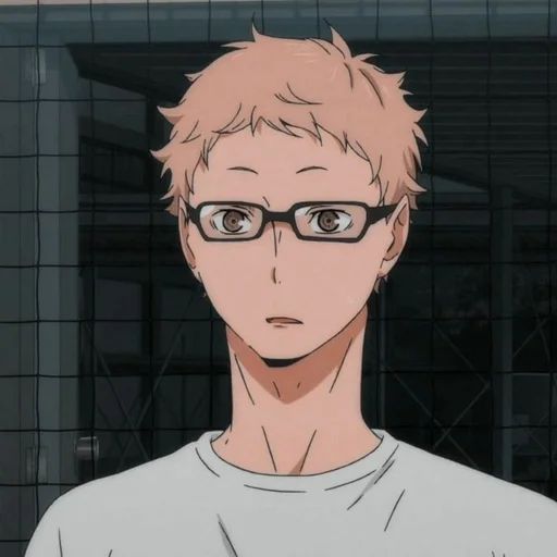 😧 Стикер «Tsukishima Kei» для Telegram