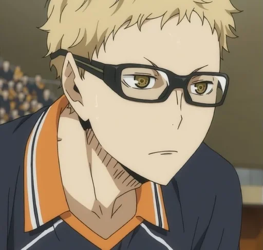 😐 Стикер «Tsukishima Kei» для Telegram