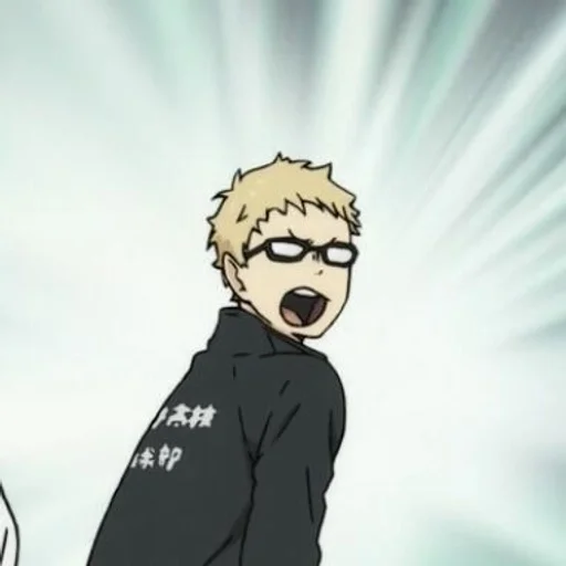 😠 Стикер «Tsukishima Kei» для Telegram