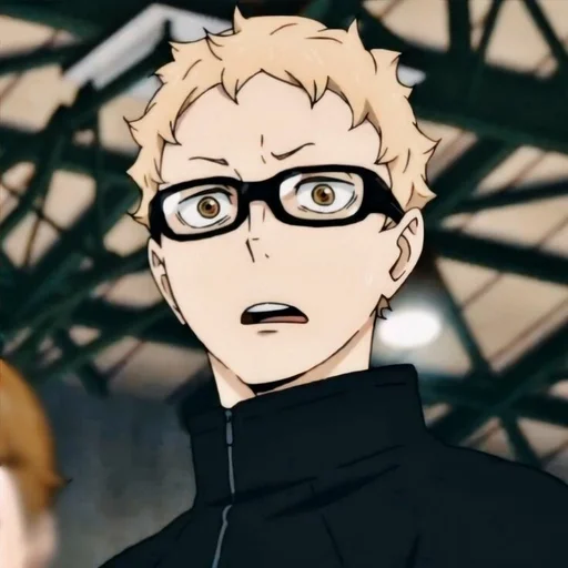 🤨 Стикер «Tsukishima Kei» для Telegram