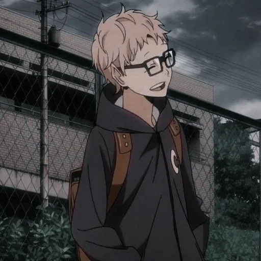 😄 Стикер «Tsukishima Kei» для Telegram