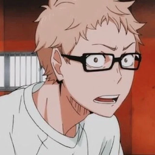 😳 Стикер «Tsukishima Kei» для Telegram