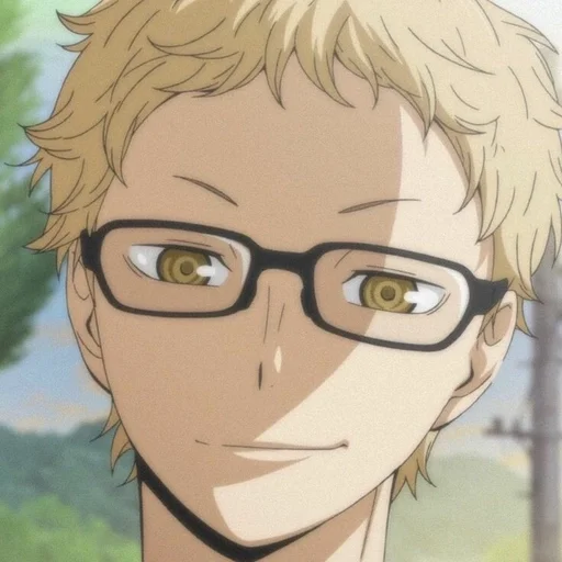 😏 Стикер «Tsukishima Kei» для Telegram