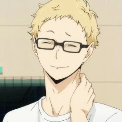 😅 Стикер «Tsukishima Kei» для Telegram