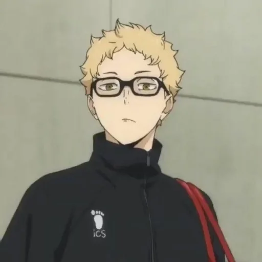 😐 Стикер «Tsukishima Kei» для Telegram