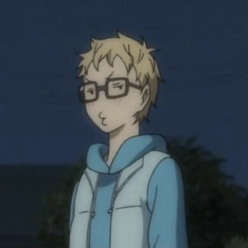 😗 Стикер «Tsukishima Kei» для Telegram