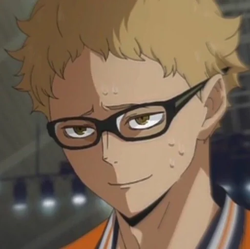😏 Стикер «Tsukishima Kei» для Telegram