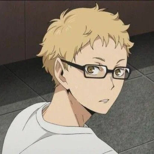 😧 Стикер «Tsukishima Kei» для Telegram