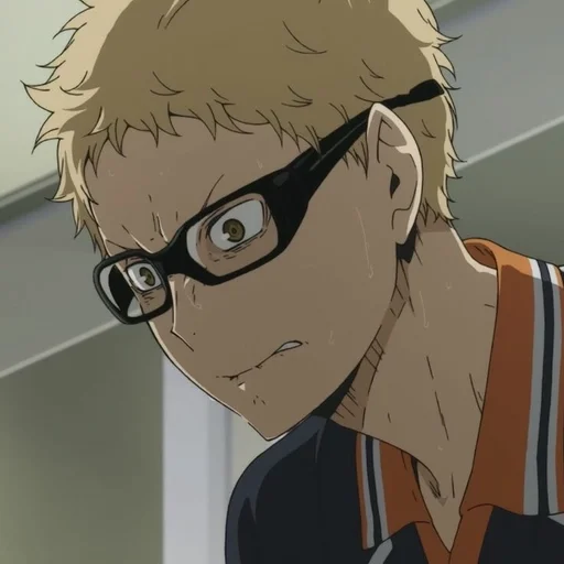 😡 Стикер «Tsukishima Kei» для Telegram