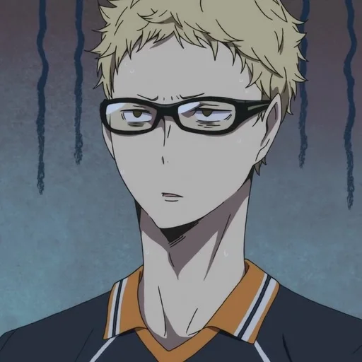 😟 Стикер «Tsukishima Kei» для Telegram