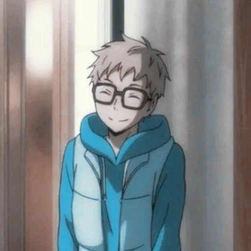😊 Стикер «Tsukishima Kei» для Telegram