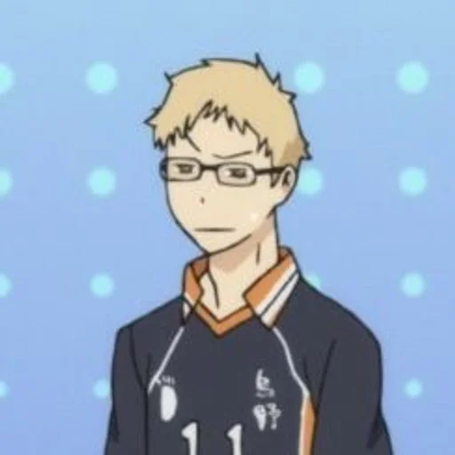 🤨 Стикер «Tsukishima Kei» для Telegram