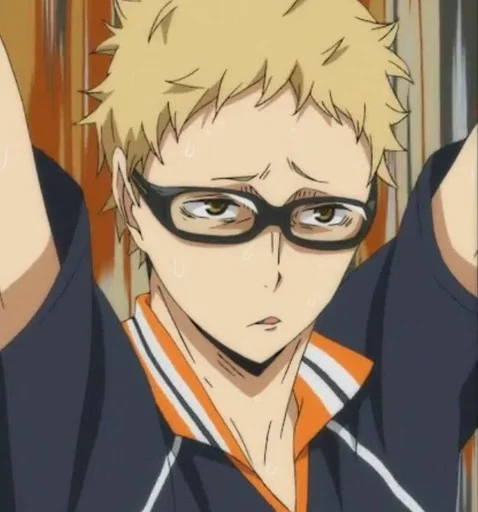 🤨 Стикер «Tsukishima Kei» для Telegram