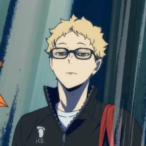 😟 Стикер «Tsukishima Kei» для Telegram