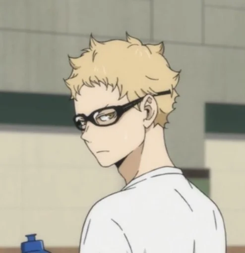 😒 Стикер «Tsukishima Kei» для Telegram