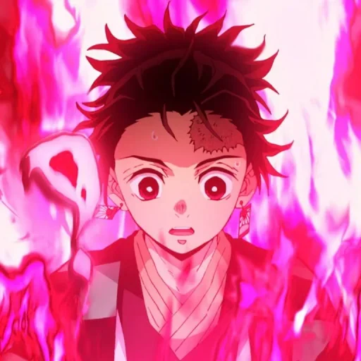 🧩 Стикер «Tanjiro Kamado Тандзиро Камадо» для Telegram