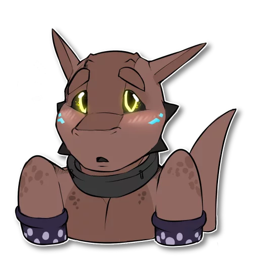 😳 Стикер «Tank the Dragon» для Telegram