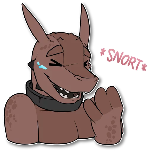 😂 Стикер «Tank the Dragon» для Telegram