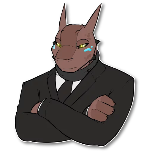 😠 Стикер «Tank the Dragon» для Telegram