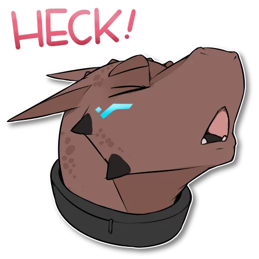 😫 Стикер «Tank the Dragon» для Telegram