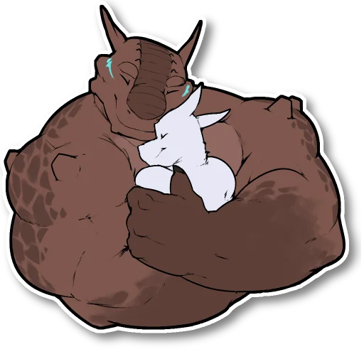 🤗 Стикер «Tank the Dragon» для Telegram