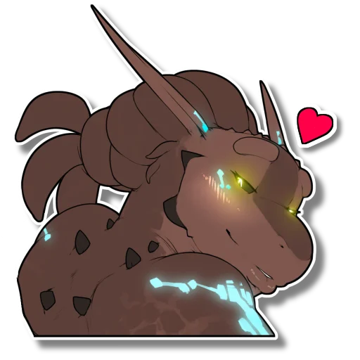 😊 Стикер «Tank the Dragon» для Telegram