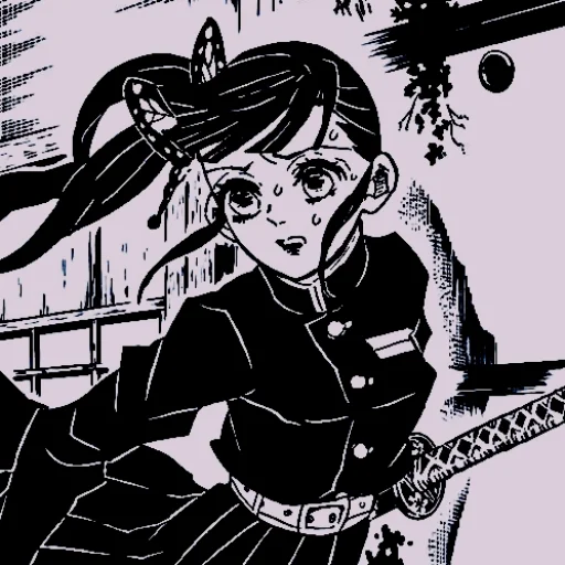 🌸 Стикер «Kanao and Tanjiro» для Telegram