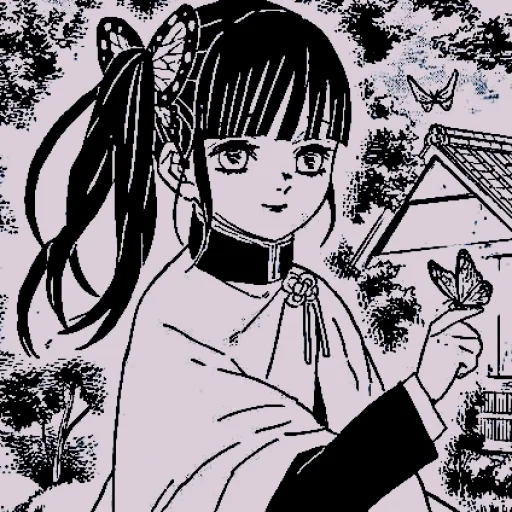 🌸 Стикер «Kanao and Tanjiro» для Telegram