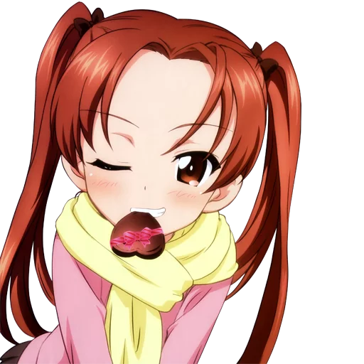 ❤ Стикер «Girls und Panzer» для Telegram