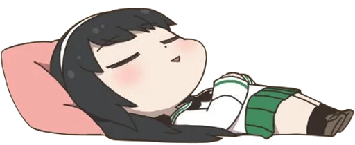 😴 Стикер «Girls und Panzer» для Telegram