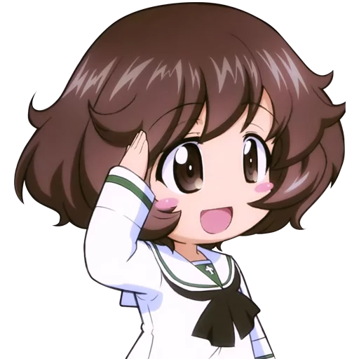 👍 Стикер «Girls und Panzer» для Telegram