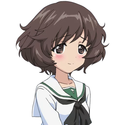 ☺️ Стикер «Girls und Panzer» для Telegram