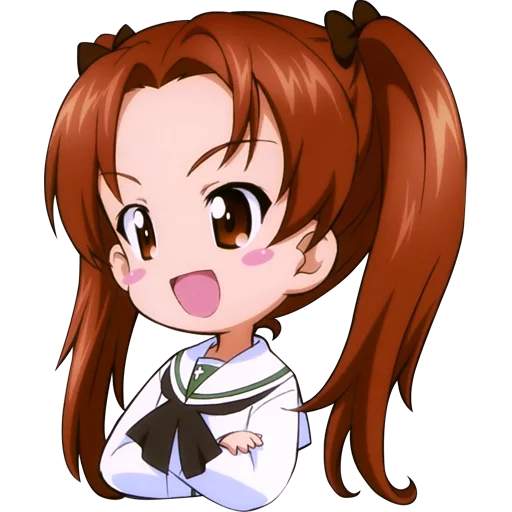 😃 Стикер «Girls und Panzer» для Telegram
