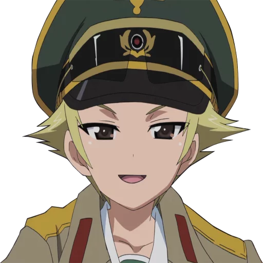 😀 Стикер «Girls und Panzer» для Telegram