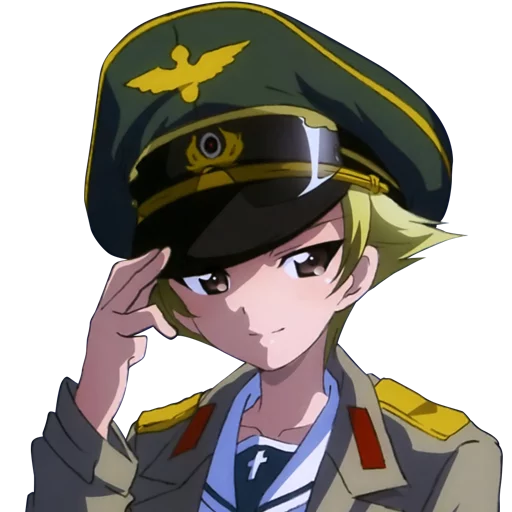 🙂 Стикер «Girls und Panzer» для Telegram