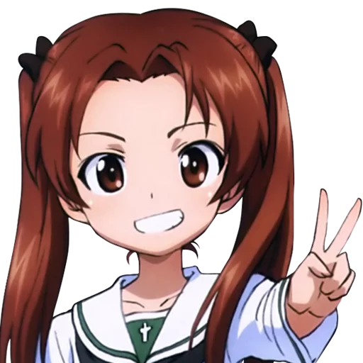 Стикерпак Girls und Panzer для Telegram
