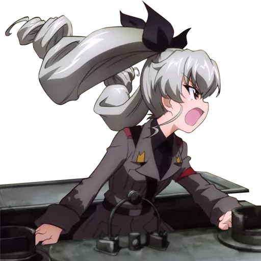 😠 Стикер «Girls und Panzer» для Telegram
